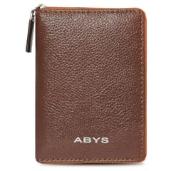 ABYS RFID Protected Leather 9 Slots Card Holder For Men & Women