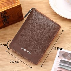 ABYS RFID Protected Leather 9 Slots Card Holder For Men & Women