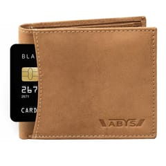 RFID Protected Hunter Leather Wallet For Men