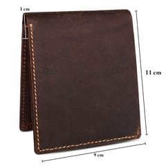 RFID Protected Dark Hunter Leather Wallet For Men