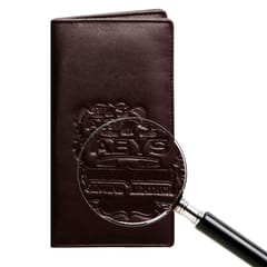 Genuine Leather Coffee Colour Long Wallet