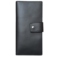 PU Black Passport Holder