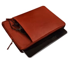 14 Inch Light Brown Laptop Sleeve