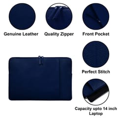 14 Inch Blue Laptop Sleeve